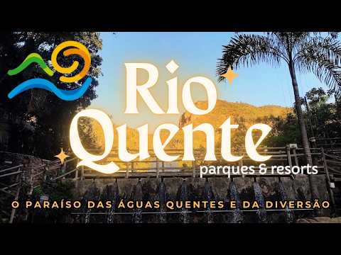 RIO QUENTE: Paraíso de águas quentes pertinho de Caldas Novas em Goiás!