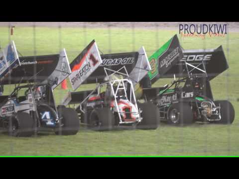 Western Springs Speedway - Crashes & Rolls etc 28.12.16