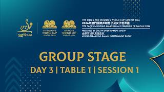 Download lagu LIVE| Day 3 | T1 | ITTF Men’s & Women’s World Cup Macao 2026 Pres. by Galaxy Entertainment Group| S1 mp3 Download lagu LIVE| Day 3 | T1 | ITTF Men’s & Women’s World Cup Macao 2026 Pres. by Galaxy Entertainment Group| S1 mp3