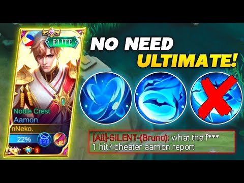THIS AAMON BROKEN BUILD NO NEED ULTIMATE! ENEMIES CAN 1 HIT DELETE - TOP GLOBAL AAMON