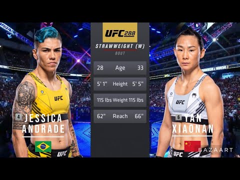Jessica Andrade vs Yan Xiaonan full fight