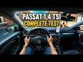 POV VW PASSAT B7 1 4 TSI Manual Driving The Best Passat Ever Made