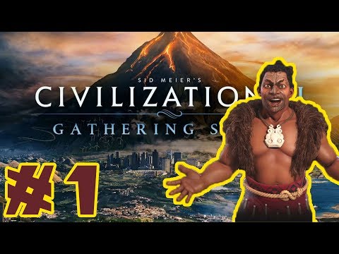 Let's Play - Civilization VI: Gathering Storm! - Maori / Deity - Part 1