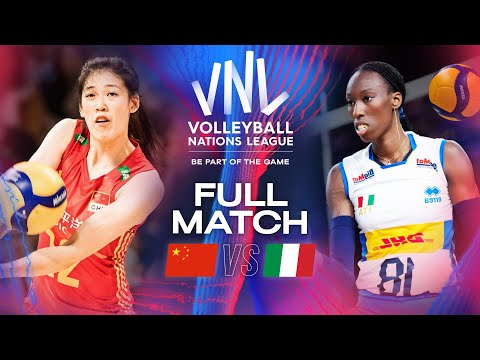 Li Yingying vs. Egonu! 😤 - China 🇨🇳 vs. Italy 🇮🇹 | Full Match - VNL 2024