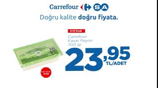Carrefour Kaşar Peynir 700 Gr 23,95 TL/Adet