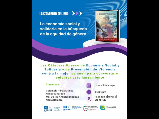 Vídeo relacionado con La economía social y solidaria en la búsqueda de la equidad de género Vol II
