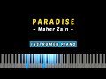 Paradise (Maher Zain) - Instrumen Not Piano Cover Karaoke