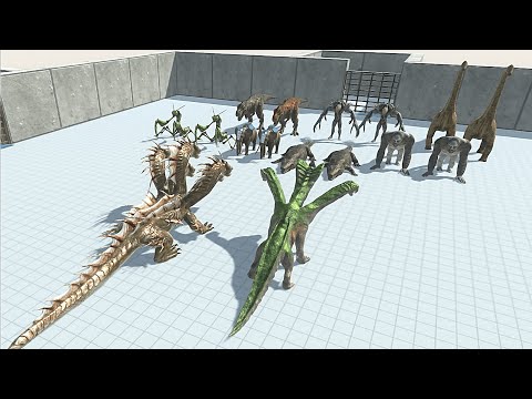 OLD HYDRA & NEW HYDRA VS 2 BOSS EVERY FACTION - Animal Revolt Battle Simulator