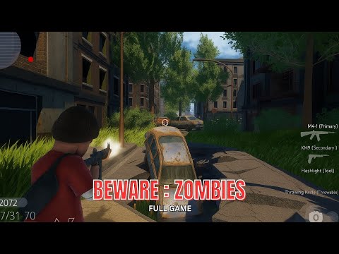 BEWARE : ZOMBIES | Realistic Zombie Survival (Roblox)