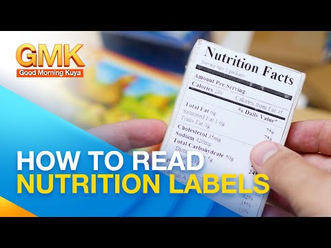 Nutrition Labels: paano unawain at ano ang kahalagahan nito Now You Know
