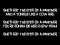 Eyes of a panther - Steel Panther