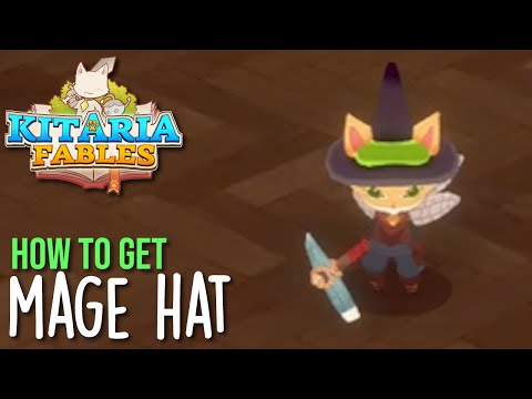 How to get the Mage Hat in Kitaria Fables - Witchy Kitty!