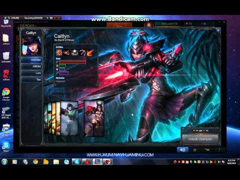 League of Legends All-new Caitlyn HeadHunter Skin