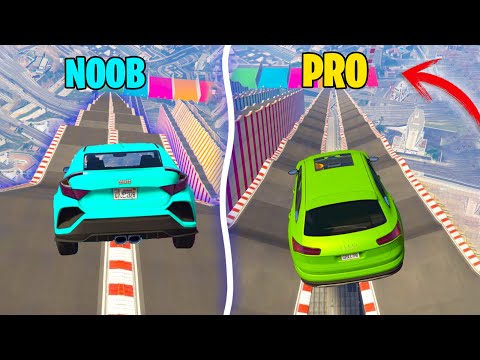 MEGA RAMP SPECIAL NOOB vs PRO! - GTA V ONLINE
