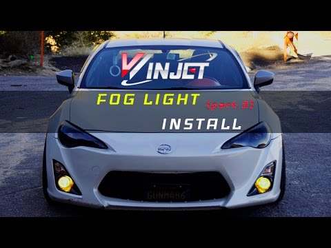 Scion FRS: Winjet Fog Light Install Guide (Part 2)