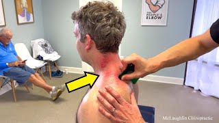 LUMPY *Knots* KEEP His Head LOCKED 😳 Will His Neck Get Relief? CRACKING A Tight SPINE