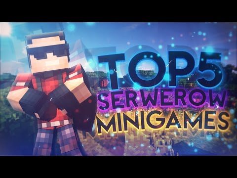 MINECRAFT TOP 5 : MINIGAMES SERVERS![PREMIUM/NONPREMIUM]