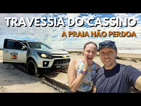 Atravessamos 230KM na maior praia do mundo (até o Chuí)