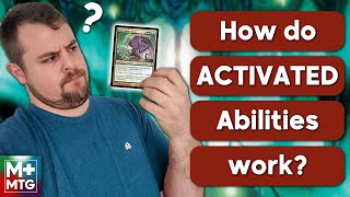 How do ACTIVATED abilities work in Magic the Gathering ┃ Manfred Plus Magic
