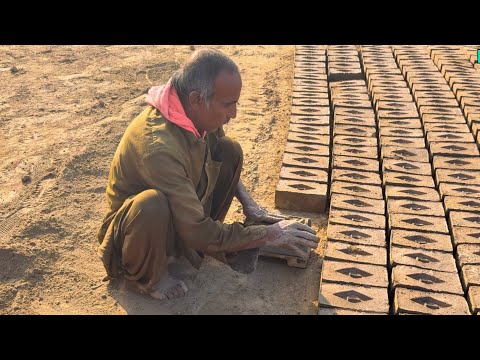 Unlocking the Power of Hands: How Bricks Are Made Without Machines!
