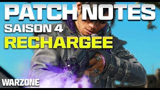 NERF KRIG + NOUVEAU POMPE… PATCH NOTE SAISON 4 RECHARGEE