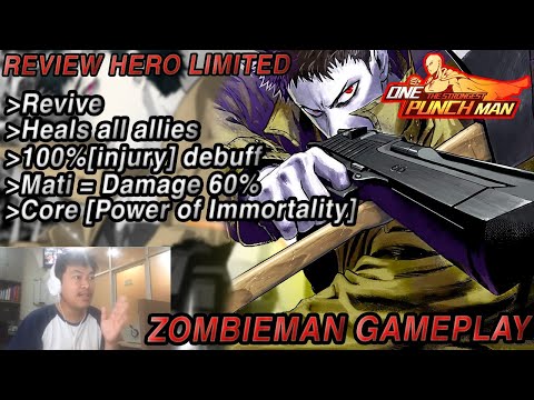 REVIEW ZOMBIEMAN (BASIC, ULTIMATE, PASSIVE & CORE) SERTA GAMEPLAY PVP - ONE PUNCH MAN: The Strongest