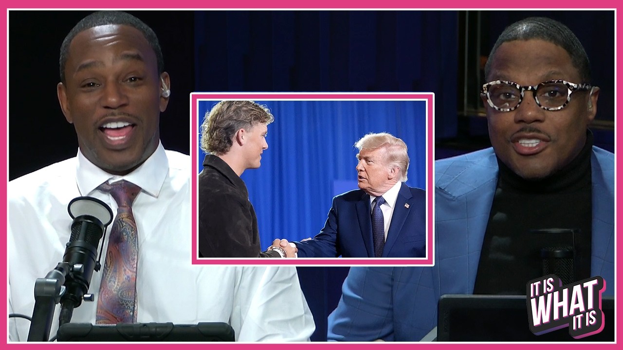 THE CREW REACTS TO JAXSON DART SHARING THE STAGE WITH DONALD TRUMP! | BEST OF IT IS WHAT IT IS