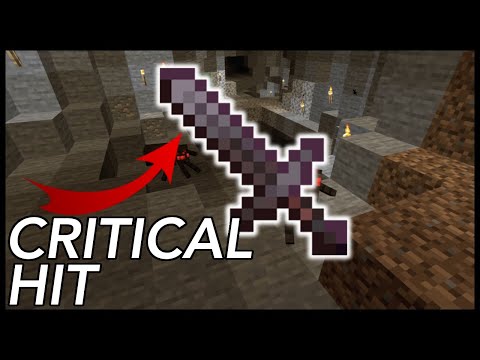 How To Do A CRITICAL HIT In Minecraft