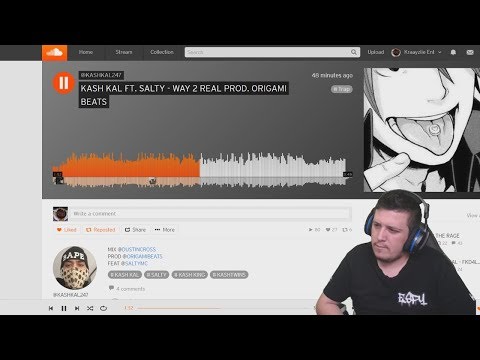 Kraayziie Reacts To KASH KAL FT. SALTY - WAY 2 REAL PROD. ORIGAMI BEATS