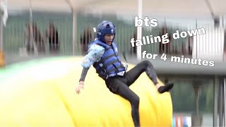 bts falling down in water for 4 minutes (prayers f