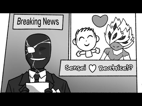 Sensei's Secret Lover Exposed?! [Blue Archive Comic]