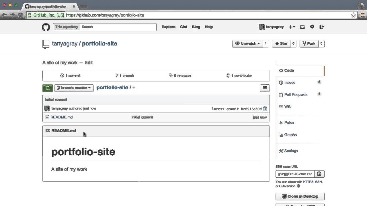 GitHub - Creating a Project