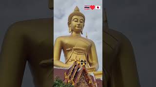 🇹🇭8時から12時までいましたが、日本人観光客が多いインスタ映え寺院として有名な"ワットパクナム"👍️ #タイ旅行 #travel