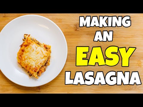 TASTY Lasagna Recipe