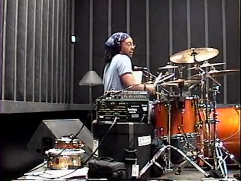 Nate Morton in rehearsal w/ Javier Colon