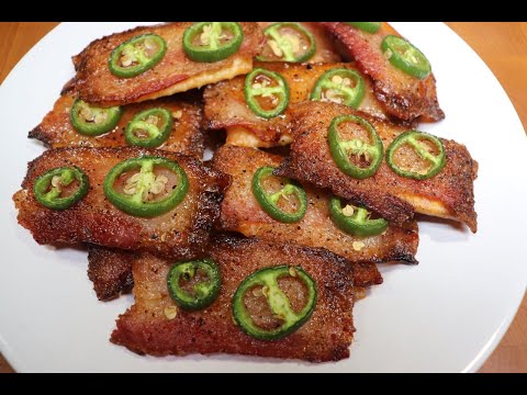 Honey Glazed Bacon Crackers with Jalapeno!