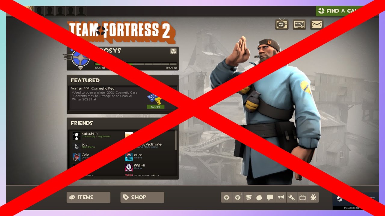 How to have a custom TF2 Main Menu Background!