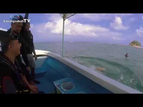 Melihat Khazanah Laut di Simpang Mengayau.Kudat