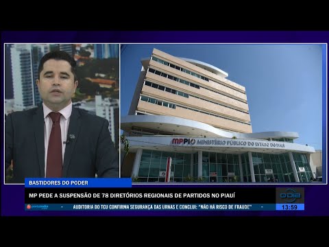 MP pede a suspensão de 78 diretórios regionais de partidos no Piauí 14 07 2022