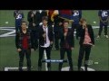 Big time rush sing the United States National ...