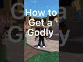 How to get a godly in (Murder mystery 2)ROBLOX