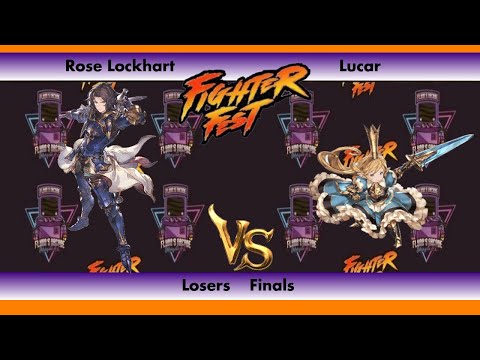 Flynn's Arcade Fighter Fest 5 Losers Final - Rose Lockhart (Lancelot) Vs Lucar (Charlotta) Granblue