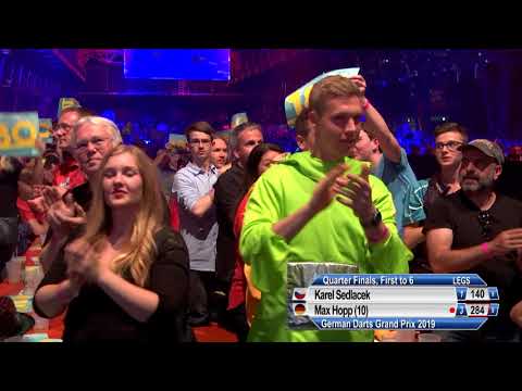 2019 German Darts Grand Prix quarter-finals - Hopp v Sedlacek