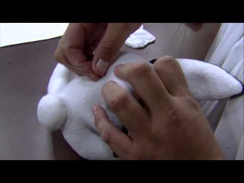 Mulher.com 17/02/2015 Luciane Valéria - Bonecos coelhinhos Parte 1/2