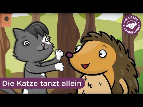 »Die Katze tanzt allein, tanzt allein auf einem Bein« | Kinderlieder zum Mitsingen
