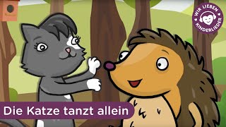 »Die Katze tanzt allein, tanzt allein auf einem Bein« | Kinderlieder zum Mitsingen