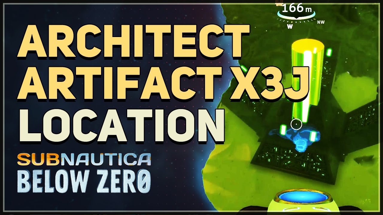 Architect Artifact X3J Subnautica Below Zero Hiijo
