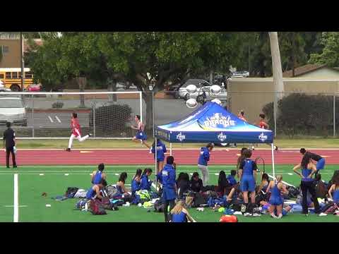 FSB 400m vs Fountain Valley 3-21-18 - Los Alamitos Boys