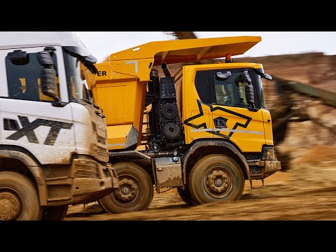 Scania XT Baufahrzeuge - Bereit für die härtesteten Herausforderungen