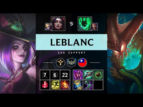 LeBlanc Support vs Thresh - TW Challenger Patch 25.07